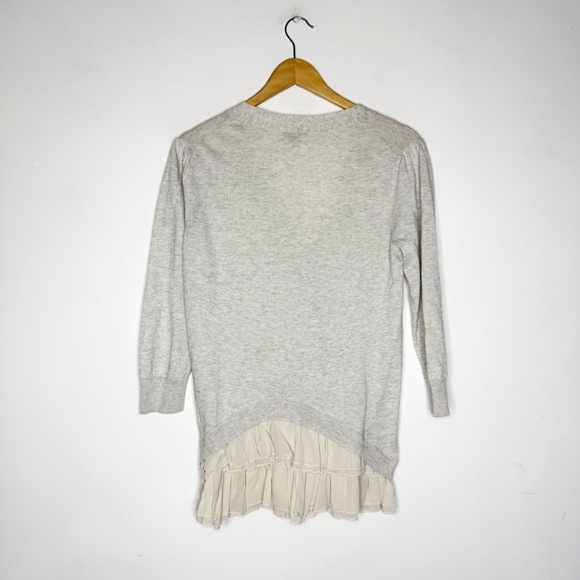 Theory Cotton Cashmere Cardigan Sweater Size Large - Picture 4 of 7